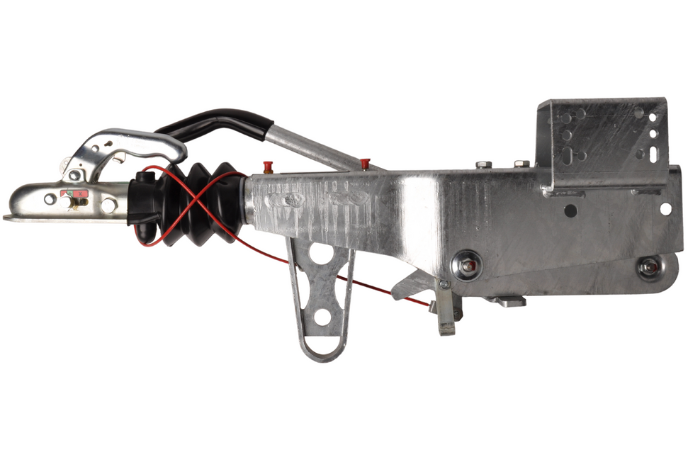 Knott Auflaufeinrichtung für Anhänger KRV20A (2000kg) Deichsel Auflaufbremse Quadrat 100 mm mit Konsole für Stützrad