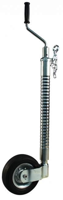 Knott Ifor Williams Stützrad - 48 mm - gerieben - 200 kg - Stahlfelge