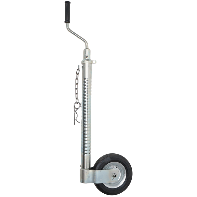 Knott Ifor Williams Stützrad - 48 mm - gerieben - Tragfähigkeit: 200 kg - Stahlfelge