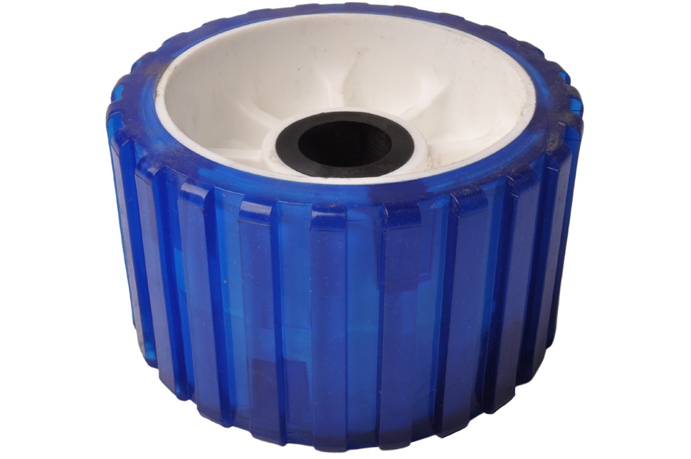 Knott Kielrolle blau - 128x75 mm - 20,5 mm Nabendurchmesser