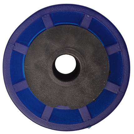 Knott Kielrolle blau - 133x58,5 mm - Nabendurchmesser 17 mm