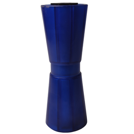 Knott Kielrolle blau - 259x61 mm - Nabendurchmesser 17 mm- Material Polyvinyl