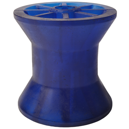 Knott Kielrolle blau - 72x73 mm - Nabendurchmesser 14,5 mm
