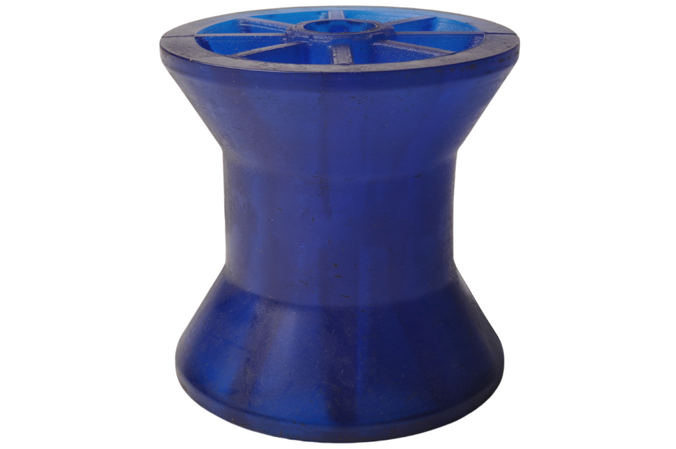 Knott Kielrolle blau - 72x73 mm - Nabendurchmesser 14,5 mm