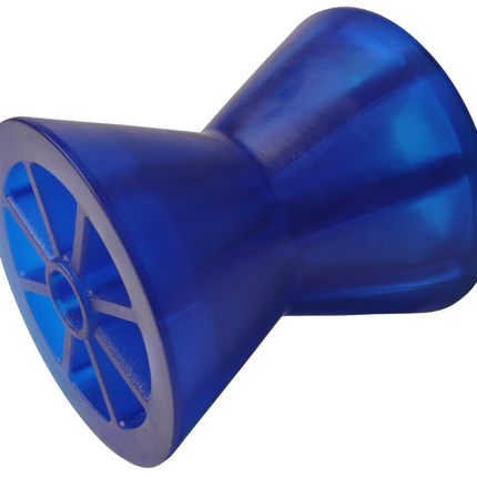 Knott Kielrolle blau - 95x87 mm - Nabendurchmesser 14,5 mm