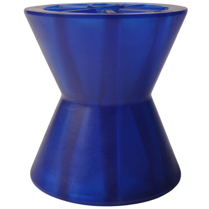 Knott Kielrolle blau - 95x87 mm - Nabendurchmesser 14,5 mm