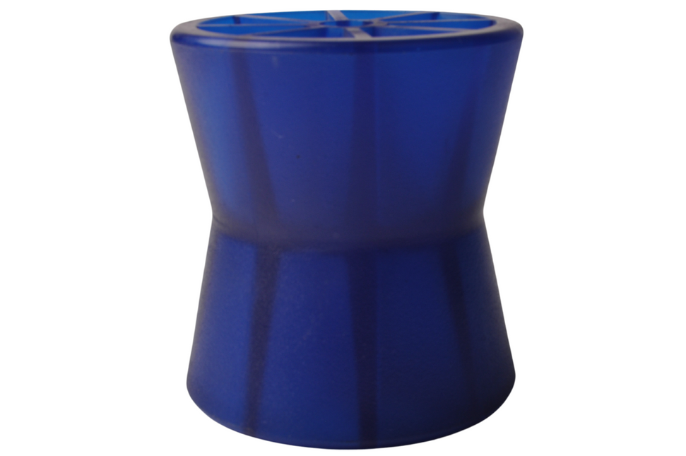 Knott Kielrolle blau - 97x89 mm - Nabendurchmesser 14,3 mm