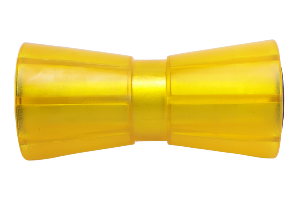 Knott Kielrolle gelb - 194x61 mm - Nabendurchmesser 17 mm