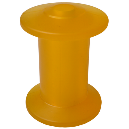 Knott Kielrolle gelb - 98x68,5 mm - Nabendurchmesser 16 mm