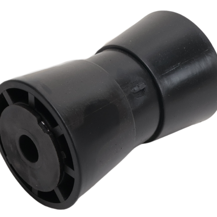 Knott Kielrolle schwarz - 133x58,5 mm - Nabendurchmesser 17 mm