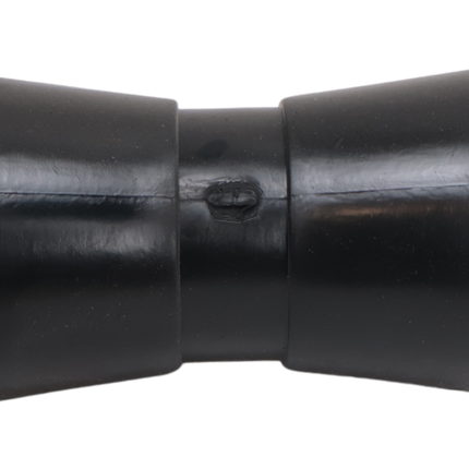 Knott Kielrolle schwarz - 133x58,5 mm - Nabendurchmesser 17 mm