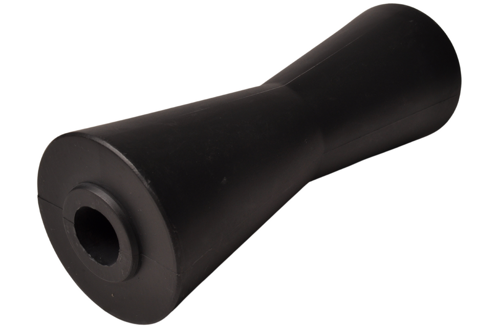 Knott Kielrolle schwarz - 188x68 mm - 21 mm Nabendurchmesser