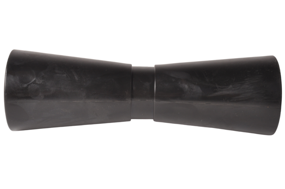 Knott Kielrolle schwarz - 305x96 mm - Nabendurchmesser 17 mm