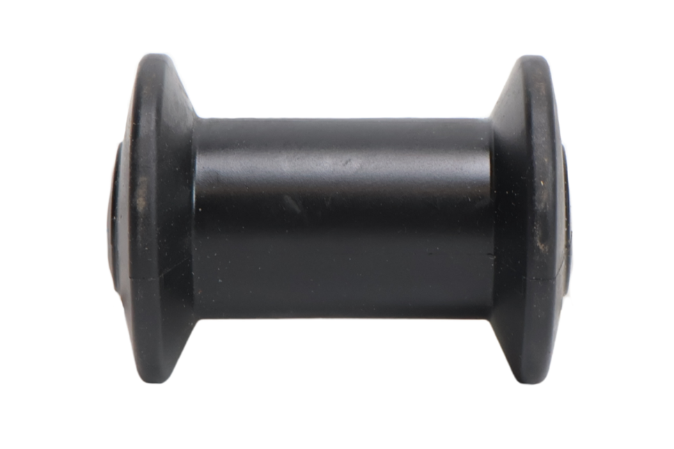 Knott Kielrolle schwarz - 98x68,5 mm - Nabendurchmesser 16 mm