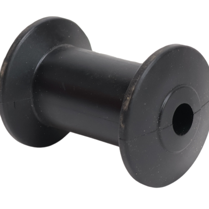 Knott Kielrolle schwarz - 98x68,5 mm - Nabendurchmesser 16 mm