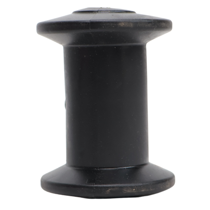 Knott Kielrolle schwarz - 98x68,5 mm - Nabendurchmesser 16 mm