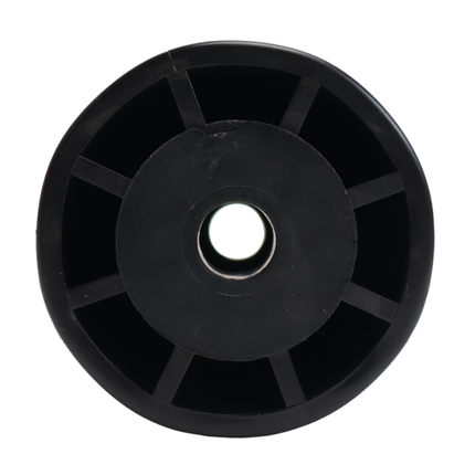 Knott Kierolle schwarz - 194x90 mm - Nabendurchmesser 17 mm