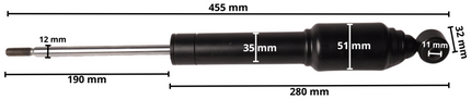 Knott Knott Auflaufbremsdämpfer passend für KF35-A mit Dämpfercode 87001609