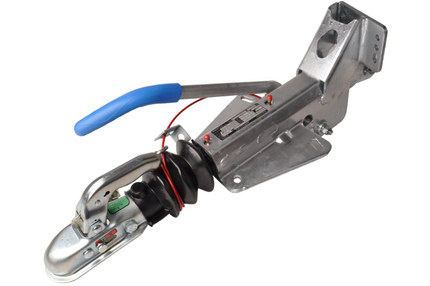 Knott Knott Auflaufeinrichtung für Anhänger - KF13-C mechanisch - maximale Anhängelast: 1300 kg - V-Deichselanschluss - inkl. Stützrad-Konsole