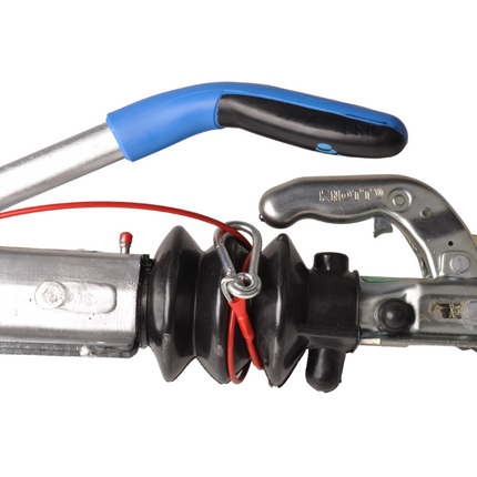 Knott Knott Auflaufeinrichtung für Anhänger - KF13-C mechanisch - maximale Anhängelast: 1300 kg - V-Deichselanschluss - inkl. Stützrad-Konsole