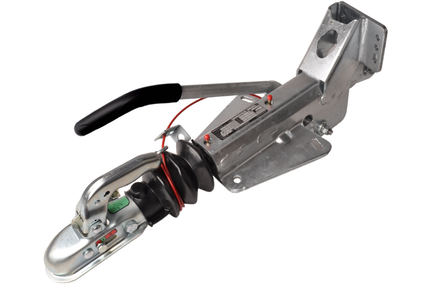 Knott Knott Auflaufeinrichtung für Anhänger - KF13-C mechanisch - maximale Anhängelast: 1300 kg - V-Deichselanschluss - inkl. Stützrad-Konsole