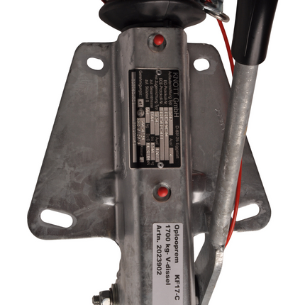 Knott Knott Auflaufeinrichtung für Anhänger KF17-C - 1700 kg maximale Anhängelast V-Deichsel Auflaufbremse