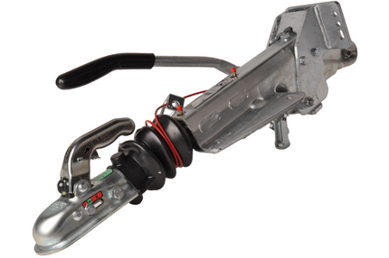 Knott Knott Auflaufeinrichtung für Anhänger - KF20 - maximale Anhängelast: 2000 kg - V-Deichselanschluss - inkl. Stützrad-Konsole