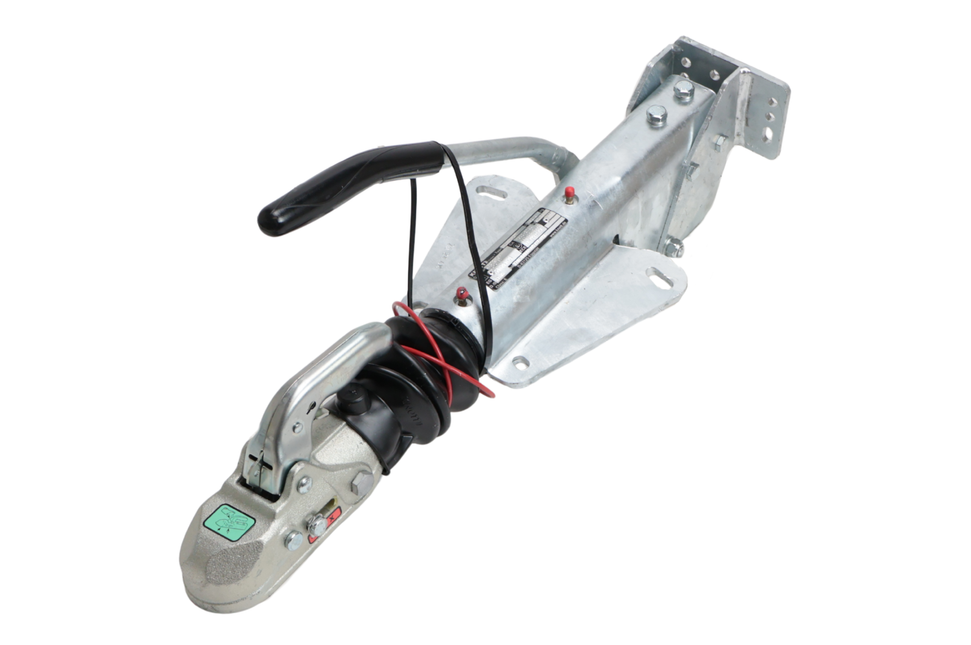 Knott Knott Auflaufeinrichtung für Anhänger - KF27 - maximale Anhängelast: 2700 kg - V-Deichselanschluss - inkl. Stützrad-Konsole.