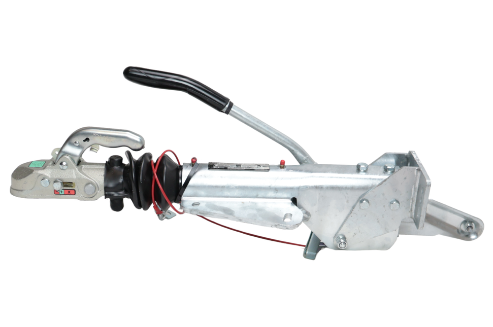 Knott Knott Auflaufeinrichtung für Anhänger - KF27 - maximale Anhängelast: 2700 kg - V-Deichselanschluss - inkl. Stützrad-Konsole.