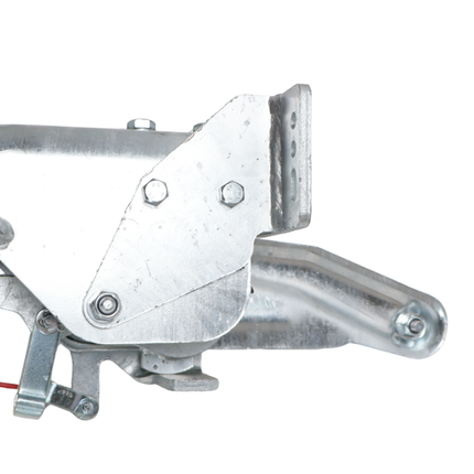 Knott Knott Auflaufeinrichtung für Anhänger - KF27 - maximale Anhängelast: 2700 kg - V-Deichselanschluss - inkl. Stützrad-Konsole.