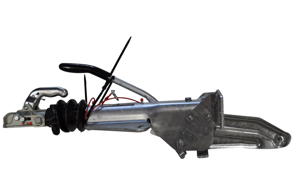 Knott Knott Auflaufeinrichtung für Anhänger - KF30 Typ C - maximale Anhängelast: 3000 kg - V-Deichselanschluss - inkl. Stützrad-Konsole