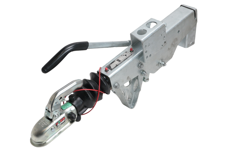 Knott Knott Auflaufeinrichtung für Anhänger - KRV13-C GF - maximale Anhängelast: 1400 kg -  Vierkantrohr anschluss: 60& 70 mm - inkl. Stützrad-Konsole