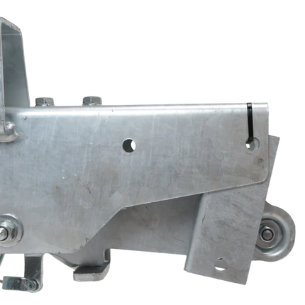 Knott Knott Auflaufeinrichtung für Anhänger - KRV13-C GF - maximale Anhängelast: 1400 kg -  Vierkantrohr anschluss: 60& 70 mm - inkl. Stützrad-Konsole