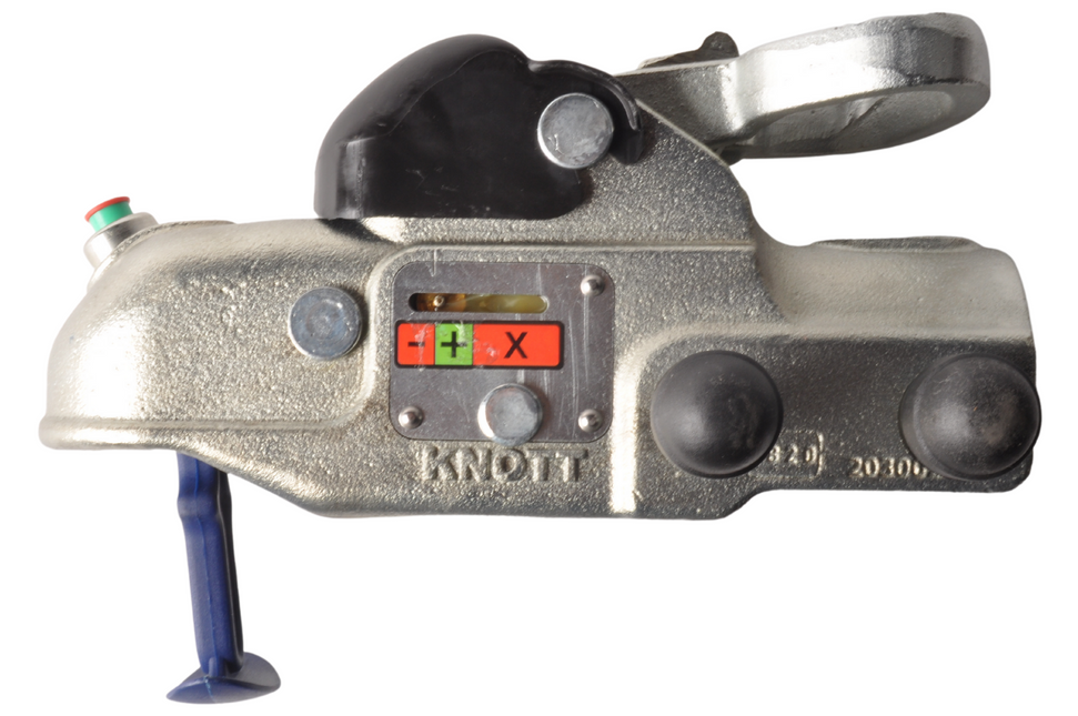 Knott Knott AV35 - rund 60 mm - 3500 kg - gebremste Kugelkupplung mit integriertem Schloss