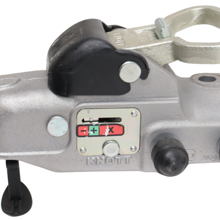 Knott Knott AV35 - rund 60 mm - 3500 kg - gebremste Kugelkupplung mit integriertem Schloss