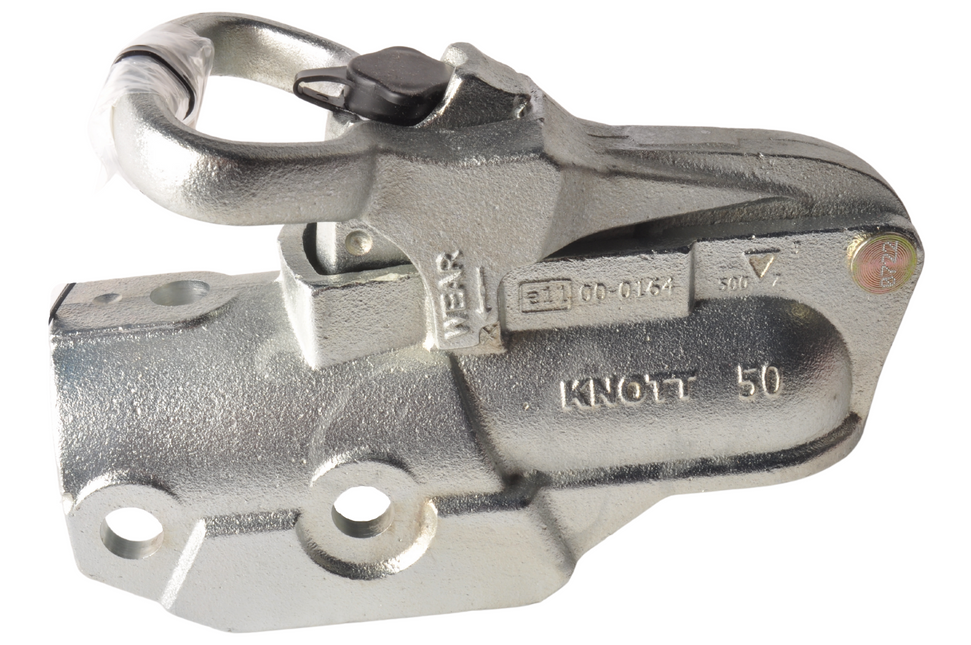 Knott Knott AV50 - rund 60 mm - 3500 kg - gebremste Kugelkupplung mit integriertem Schloss