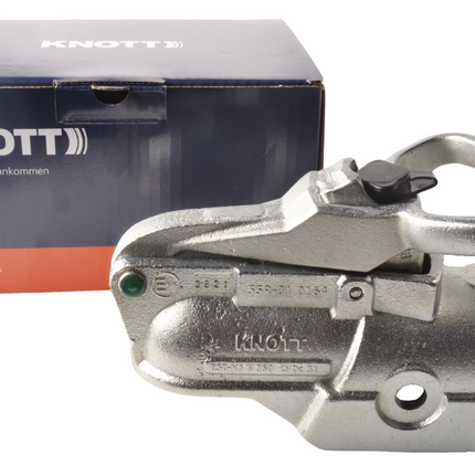 Knott Knott AV50 - rund 60 mm - 3500 kg - gebremste Kugelkupplung mit integriertem Schloss