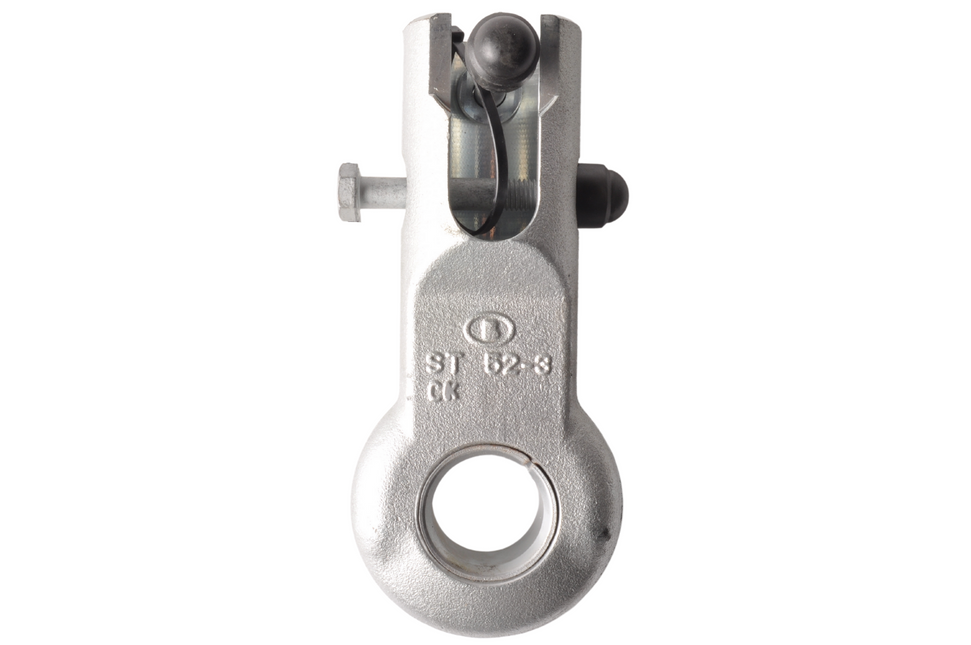 Knott Knott KF27 DIN-Öse - Zugöse - rund 50 mm - 3500 kg - für gebremste Anhänger