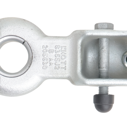 Knott Knott KF35-D1 / KF35-D2 - Verzurröse / Zugöse - rund 50 mm - 3500 kg - für gebremste Anhänger