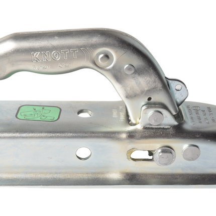 Knott Knott KQ14A - Rohr 50 mm - 1400 kg - ungebremste Kugelkupplung