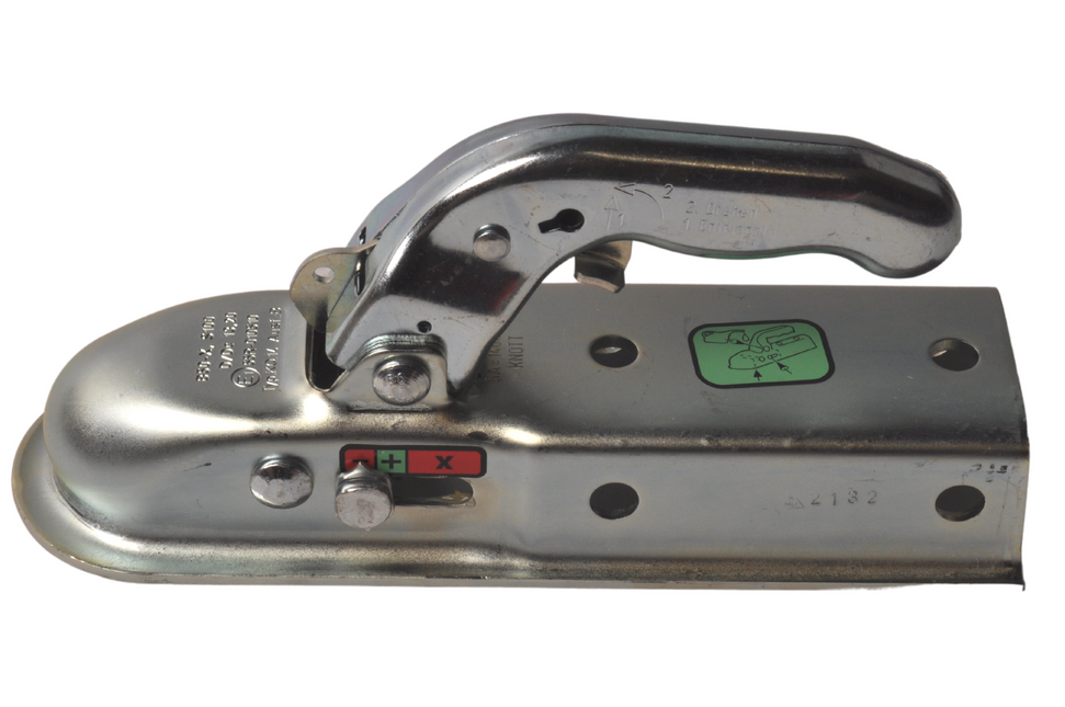 Knott Knott KQ14BN3 - Rohr 60 mm - 1400 kg - ungebremste Kugelkupplung