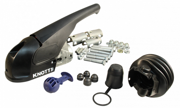 Knott Knott KS30 Antischlingerkupplung - rund 35/40/45/50 mm - 3000 kg - kompletter Satz