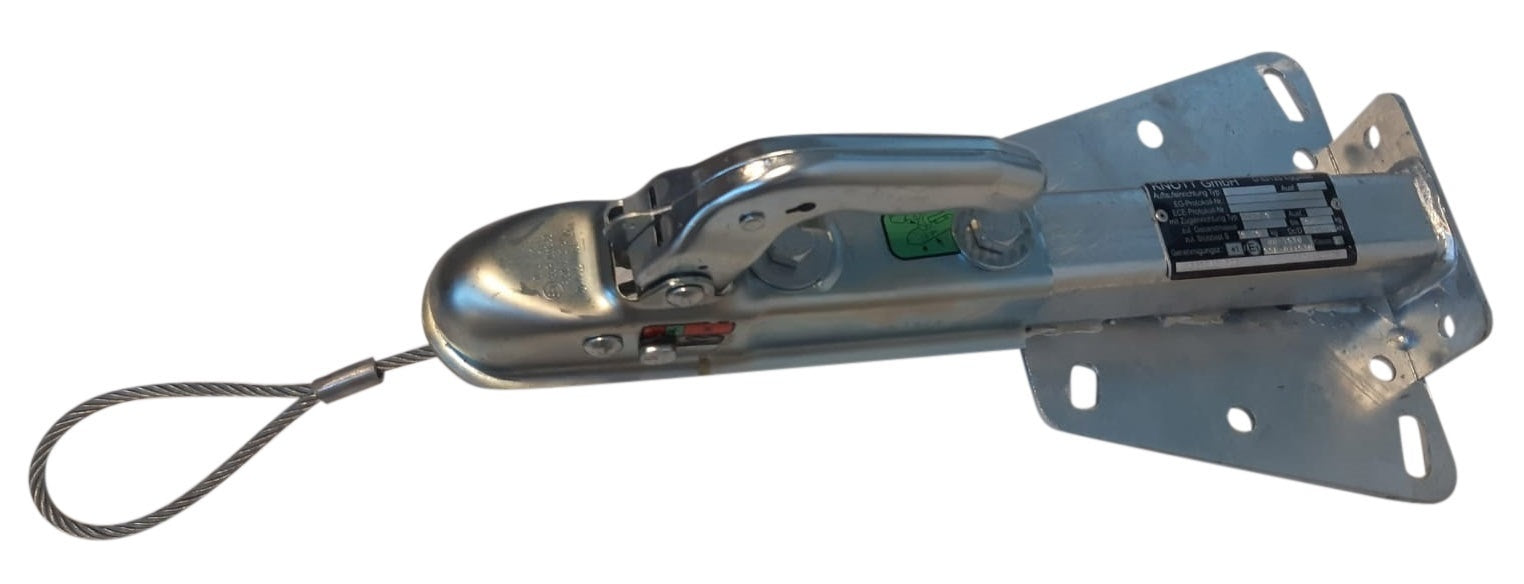 Knott Knott V-Deichsel - 50 mm Rohr - 750 kg - ungebremste Kugelkupplung