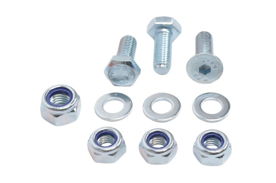 Knott Satz Schrauben und Muttern für Stützradhalterungen