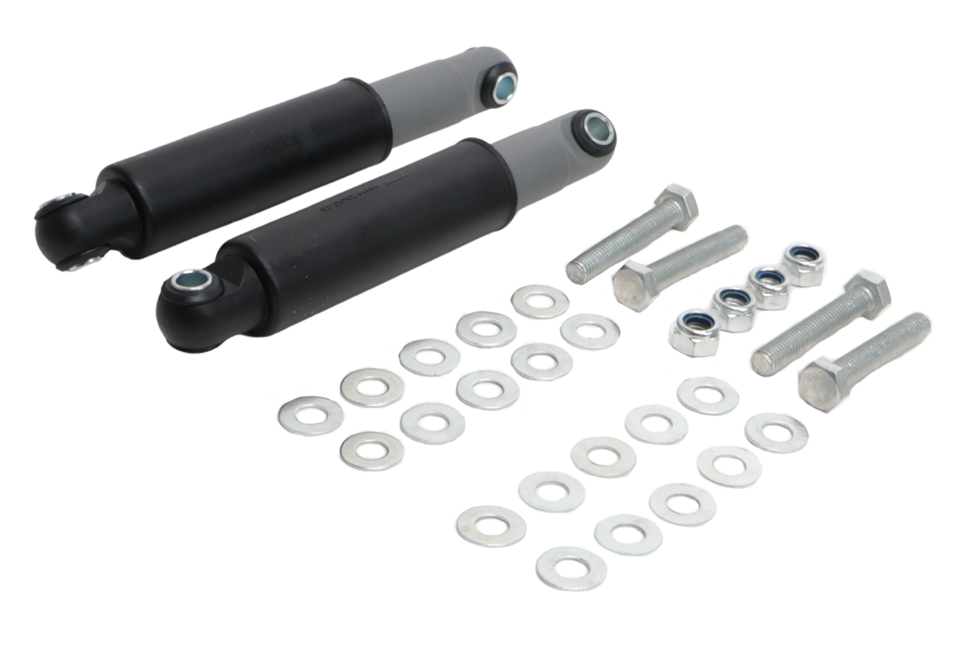 Knott Set aus 2 originalen KNOTT Stoßdämpfern (Nr. 990020) - bis 3500 kg - inklusive Befestigungsmaterial