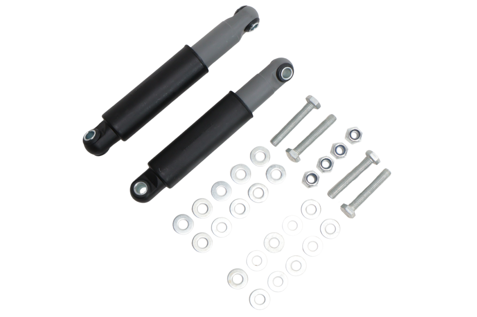 Knott Set aus 2 originalen KNOTT Stoßdämpfern (Nr. 990020) - bis 3500 kg - inklusive Befestigungsmaterial