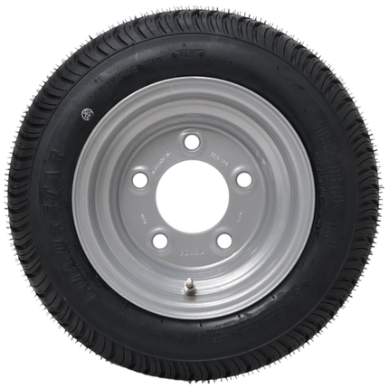 Load Star Komplettrad Anhänger - 18x8.00-10 | 195/50B10 - Lochkreis: 5x140 - Tragfähigkeit: 750 kg - Nabendurchmesser: 94 mm - 10PR