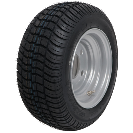 Load Star Komplettrad Anhänger - 18x8.00-10 | 195/50B10 - Lochkreis: 5x140 - Tragfähigkeit: 750 kg - Nabendurchmesser: 94 mm - 10PR