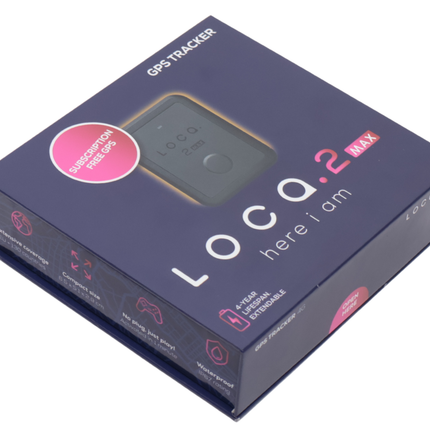 Loca Loca 2 MAX GPS-Tracker ohne Abonnement - Plug & Play