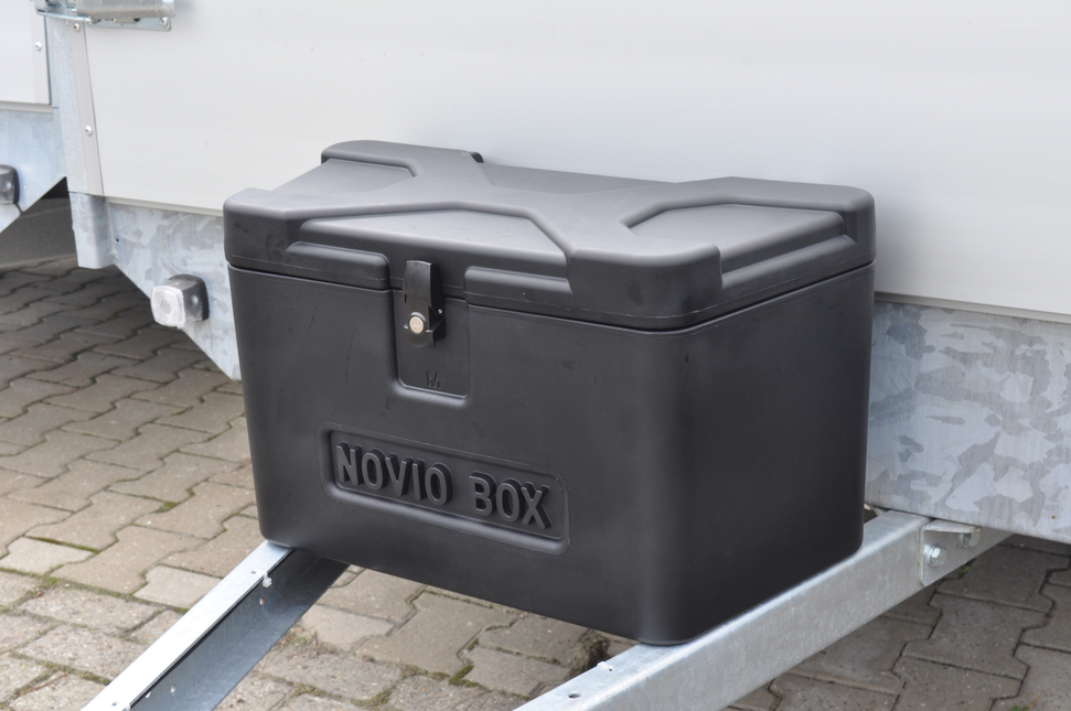 Novio Novio Deichselbox Aufbau mit integriertem Schlöss - 620x300x350 mm